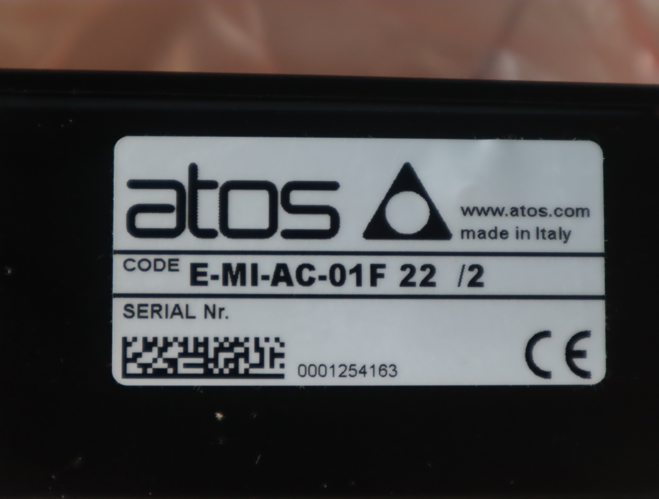 E-MI-AC-01F 22 /2 意大利阿托斯ATOS放大器