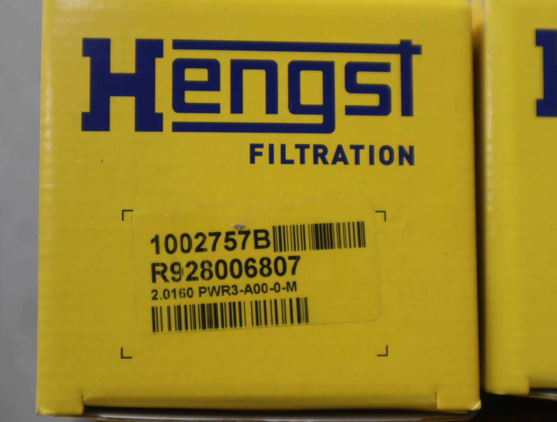 汉格斯特HENGST R928006807 2.0160 PWR3-A00-0-M 1002757B 滤芯