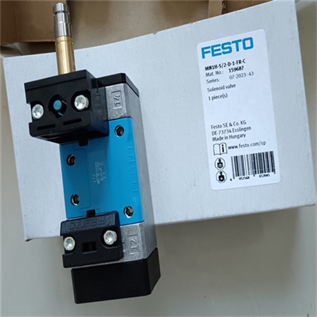 FESTO两位五通电磁阀VUVS-L20-P53C-MD-G18-F7