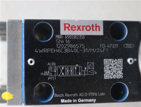 R901382350 4WRPEH6C3B40L-3X/M/24F1 德国力士乐REXROTH比例阀