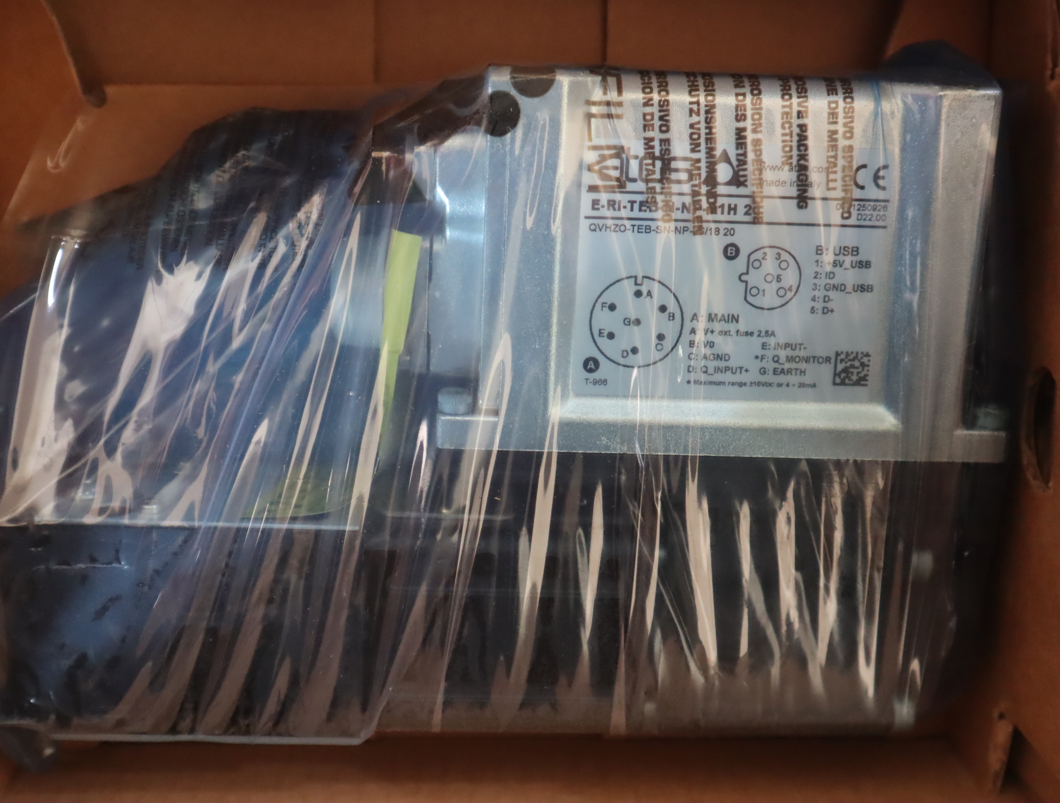 QVHZO-TEB-SN-NP-06/18 20 意大利阿托斯ATOS比例阀