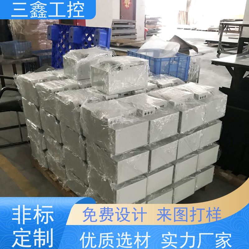 厂家供应3U不锈钢配电箱  钣金外壳加工 多硬盘位 TY-4UX喷塑工艺