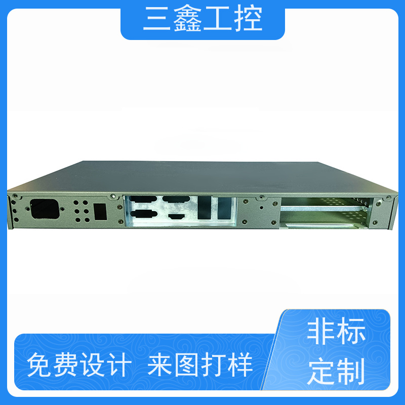 厂家供应1U2U3U4U工业铝机箱 螺丝机外壳加工 可按色版订做