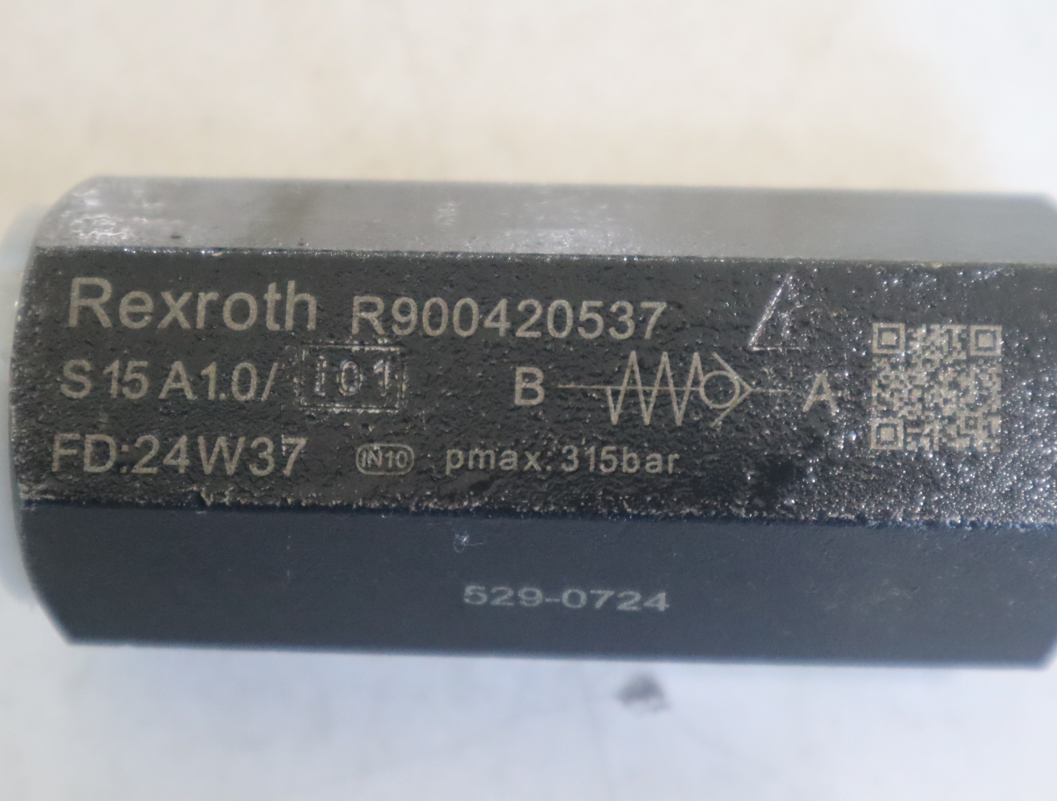 R900420537 S15A1.0/ 德国力士乐REXROTH单向阀