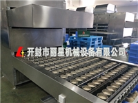 面皮烘干流水线 速食粉丝粉饼加工设备 可定制 丽星面饼烘干设备