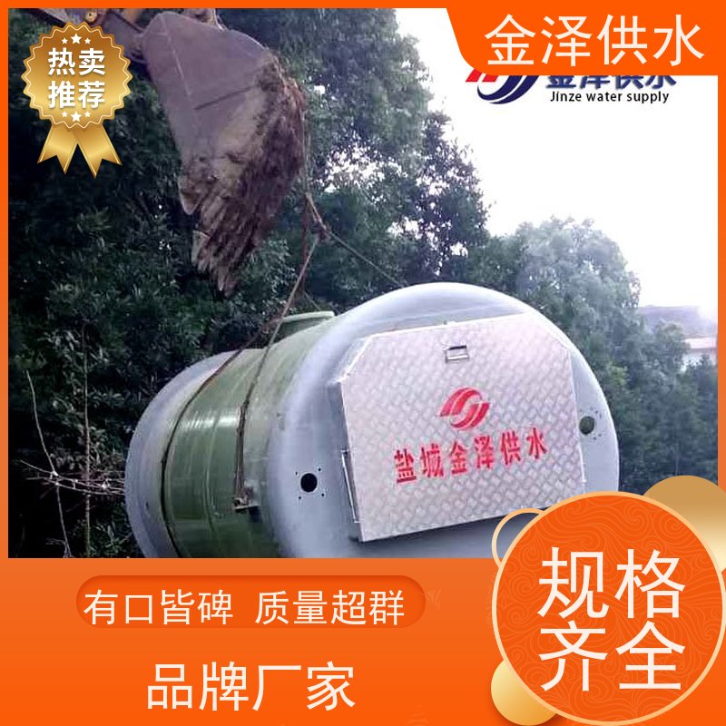 玻璃钢筒体 一体化污水提升泵站 道路立交排水 内江市 智能控制系统