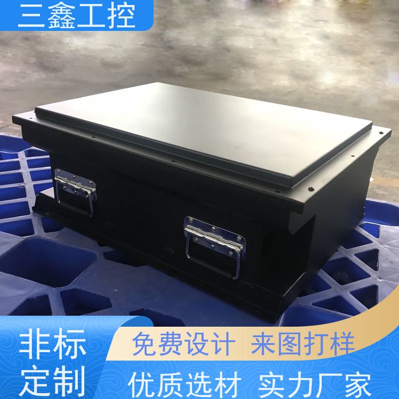 深 圳三鑫上架式服务器机箱 螺丝机外壳加工 参数标准 多种规格定制