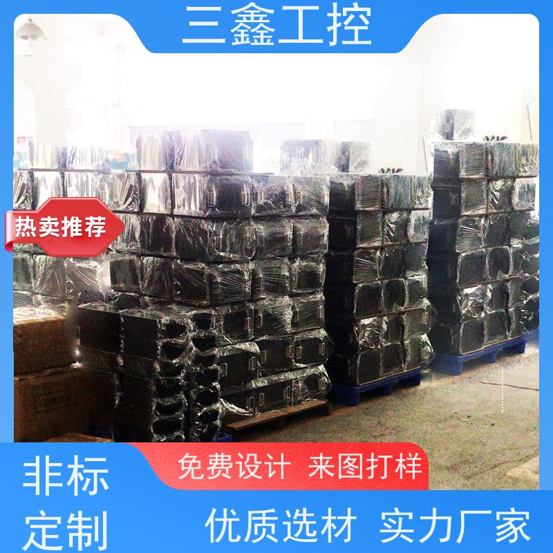 非标定制3U不锈钢机箱 螺丝机外壳 多硬盘位 TY-4UX喷塑工艺