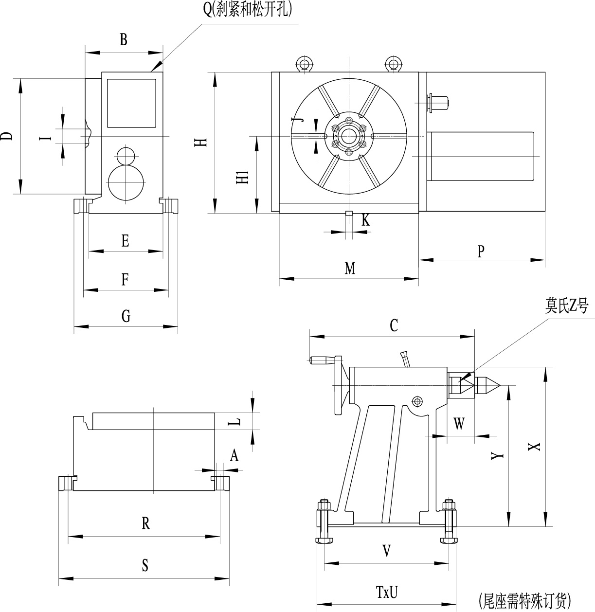 数控回转工作台 