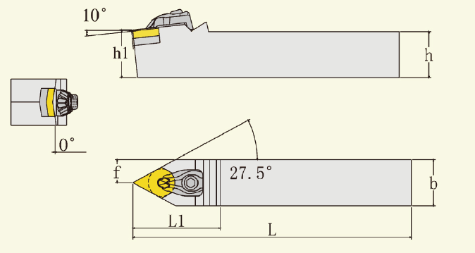 压板型外圆刀(D系列)